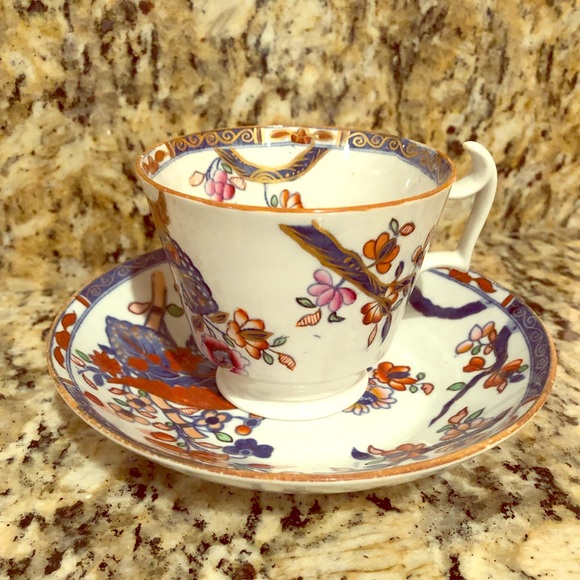 copeland & garrett Other - Tobacco Leaf Copeland & Garrett Cup and Saucer